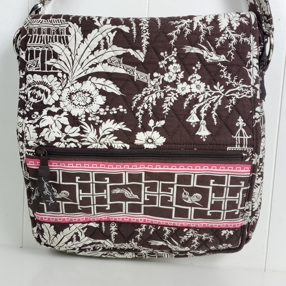 Vera Bradley Brown floral and bird schoolbag - Picture 12 of 12